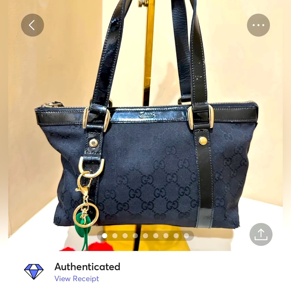 Gucci GG Canvas Abbey D-ring Bag - Very Good Condition